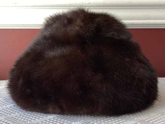 Vintage Acrylic Faux Fur Hat - image 3