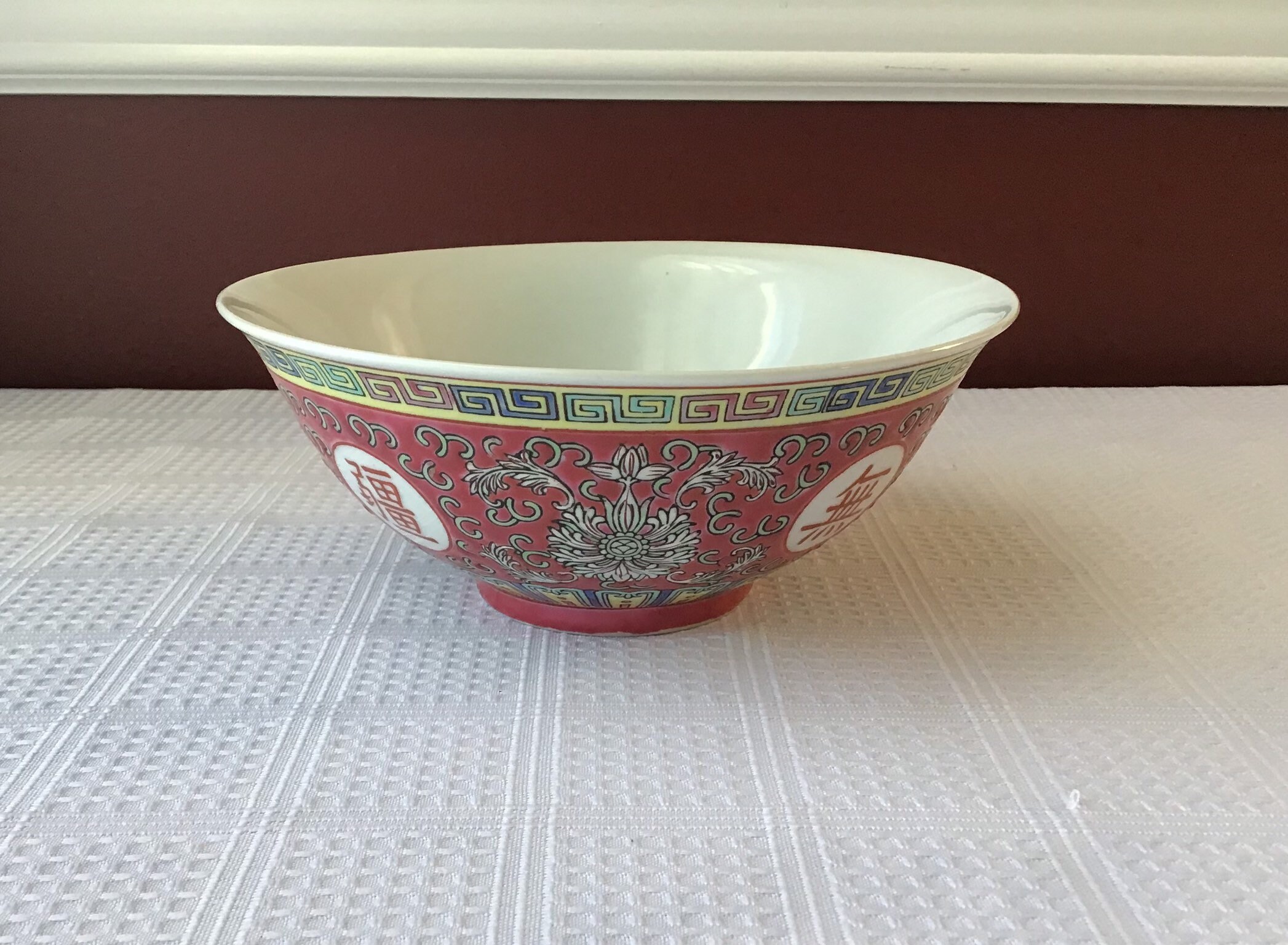 Vintage Chinese Porcelain Bowl, Marked, 7 1/4”W X 3 7/8”T - Etsy Vintage Chinese Porcelain Bowl, Marked, 7 1/4”W X 3 7/8”T - Etsy