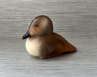 Big Sky Carvers Wood Duck Decoy Signed T Chandler - Mallard Hen