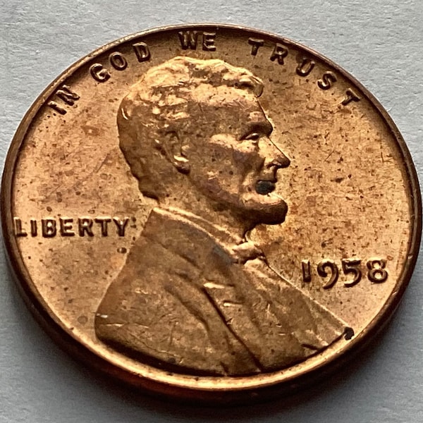 1958 Lincoln US Wheat Penny