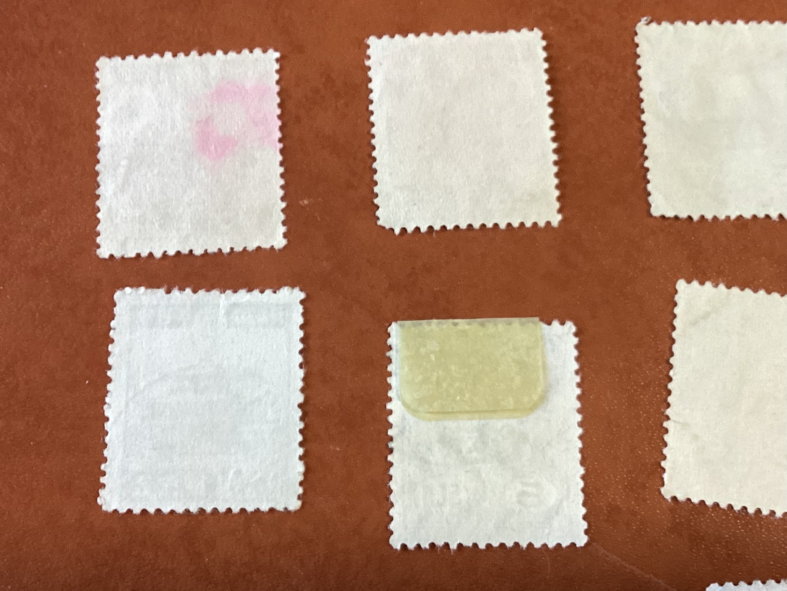 Lot of 10 Antique (1913) and Vintage Japanese Stamps, 5,7,10