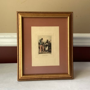 Rare Antique Lithograph by Carle Vernet, Artist: Marie-Antoine Carême