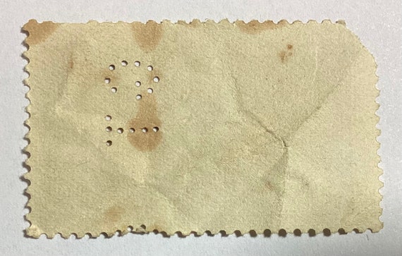 Antique Great Britain 2/6 Half Crown Postage Stamp, Scott# GB#173
