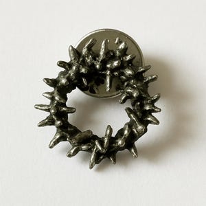 VTG Jesus’ Crown Of Thorns Metal Lapel Pin/ Christian Jewelry/ Faith Jewelry