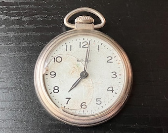 Pocket Watch Vintage, Westclox Scotty, 50s, Good Physical