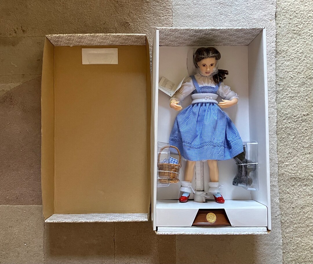 レア 美品 FRANKLIN HEIRLOOM DOLLS ビスクドール 陶器ド Franklin Heirloom Doll 1989 Victorian Purple Dress 22