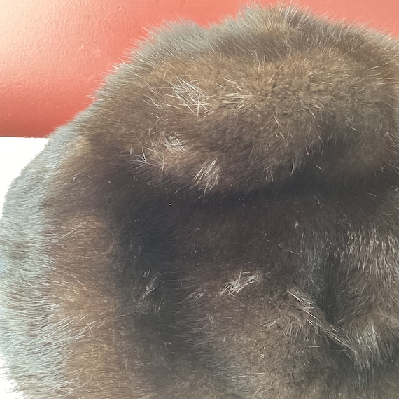 Vintage Acrylic Faux Fur Hat - image 7