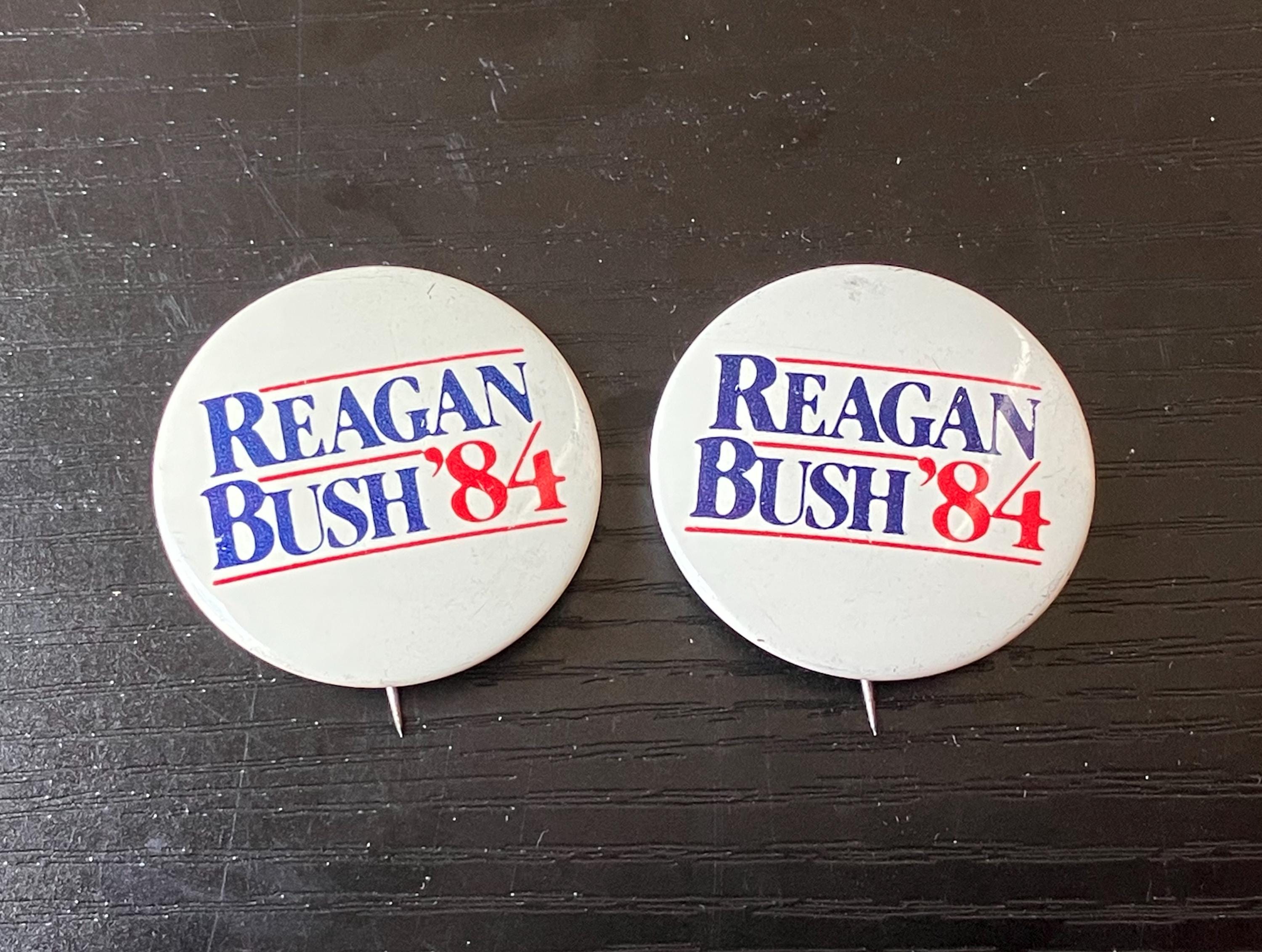 Reagan Bush 84 Pin - Etsy