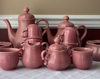 Vintage 20-piece Södahl Denmark “adeline” Tea & Coffee Set Made in