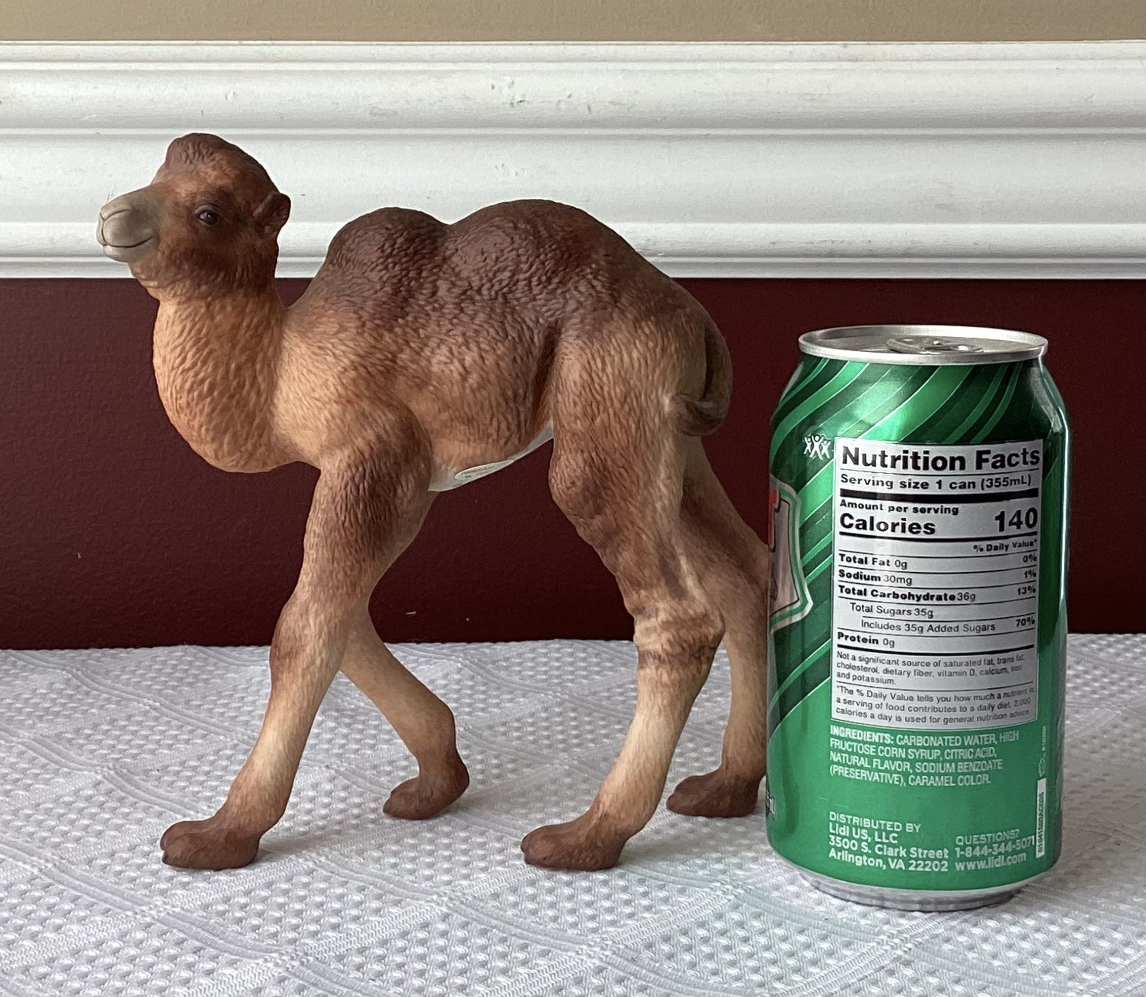 Vintage Lenox Fine Porcelain “batrian Camel Calf” Figurine, 1995