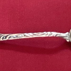 Antique Collectible GEWE Swedish Silver 830 Spoon, 4” L