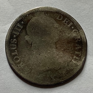 1782 Mexico 2 Reales Silver Coin