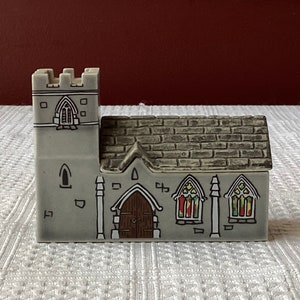 Vintage Wade Miniature Church Figurine, Made In England, 3” L