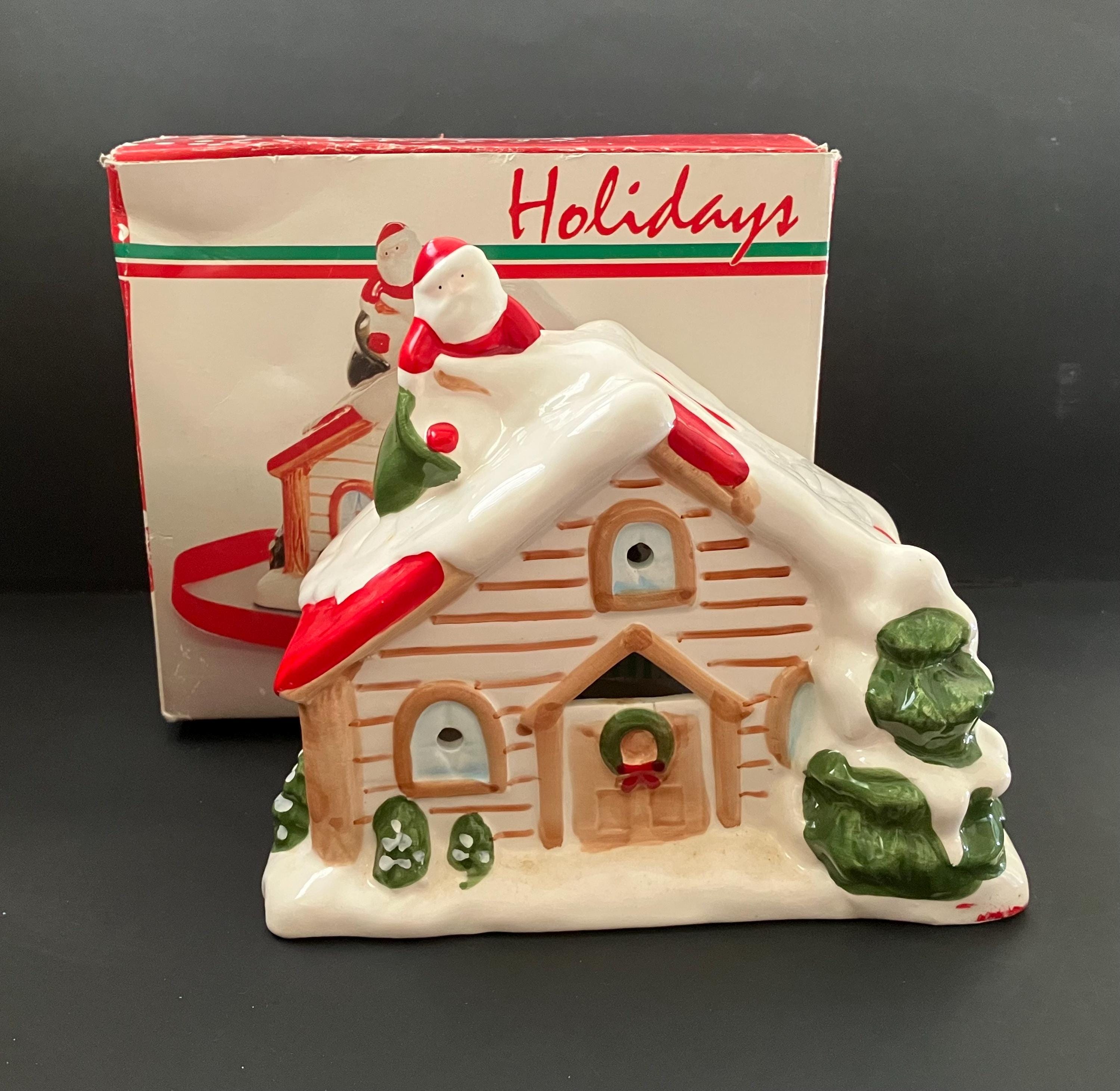 Maison De Noël Lumineuse Vintage House Of Lloyd – Avec Sa Boîte D'origine