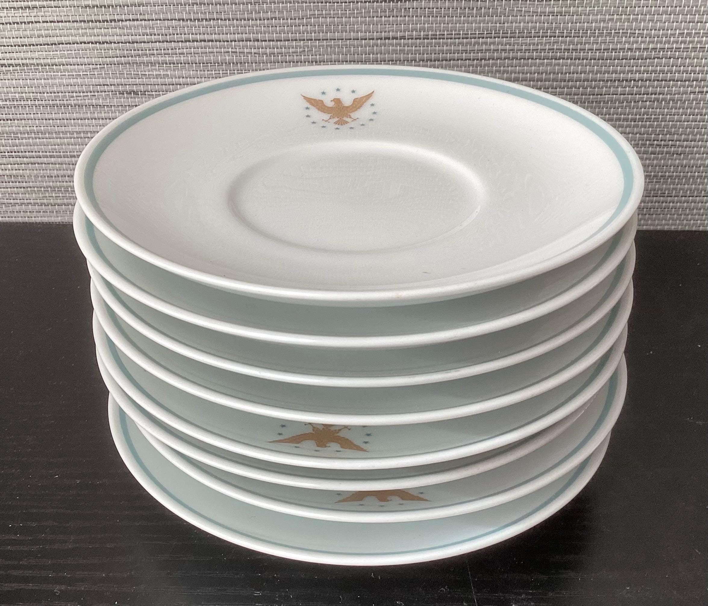 VTG Pan Am Airlines Porcelain Saucer, 