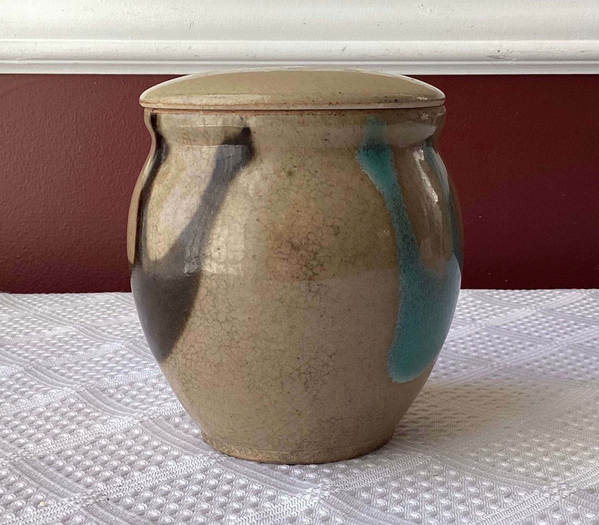 No.120 Agave \"緋紅牡丹\" × Incomplete pot Vigoro 14 in. Stonington Medium Gray Stone Finish Clay Pot