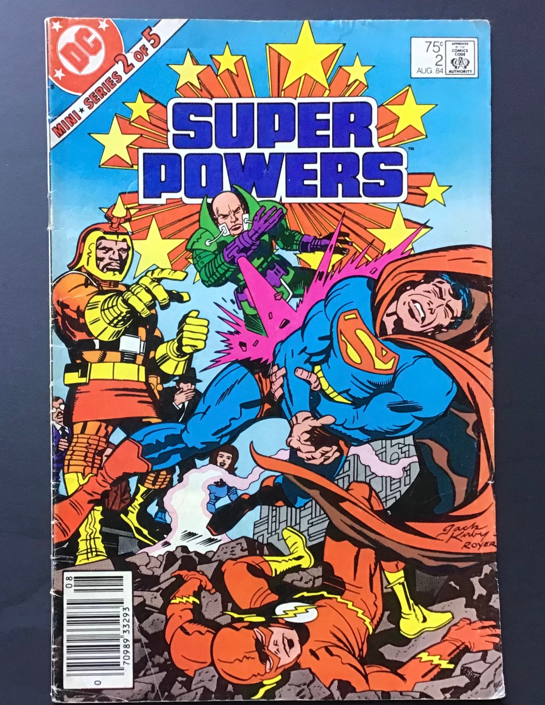 DC Super Powers Comic Mini Series 2 Out of 5 Aug 1984 Etsy