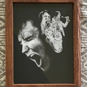 Vintage Original Elvis Presley Lithograph (Not a Poster Print)