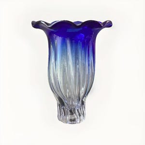 VTG Shannon Ireland Design Polish Crystal Vase, 13.25&quot; T x 10&quot; W, 10+ lbs