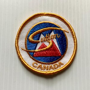 Vintage Canada Mont Sutton Ski Patch/ Vintage Sports Patch/ Sports Memorabilia