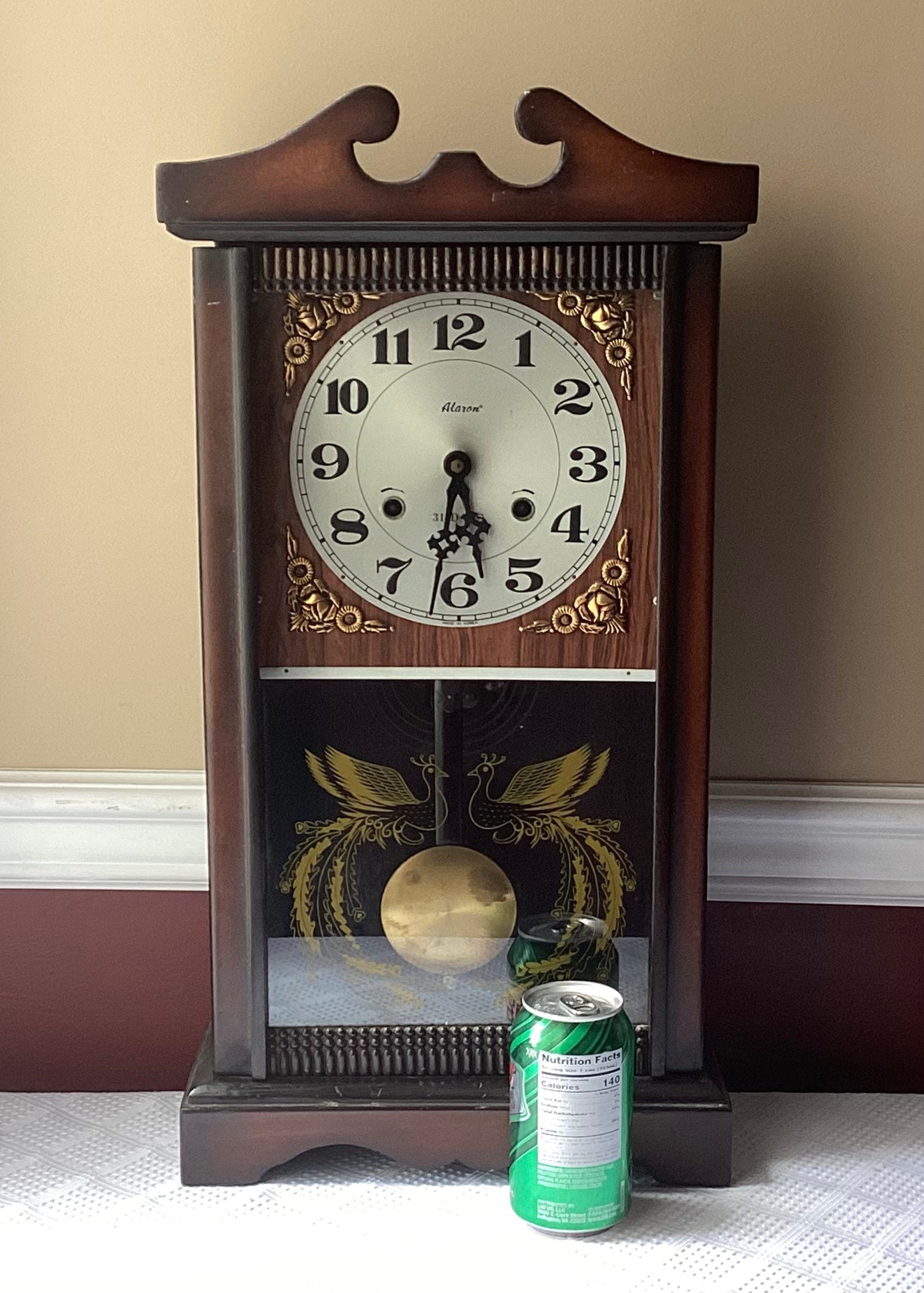Antique 9 'Old World' Clock Dial - Antique Ivory - Ronell Clock Co.