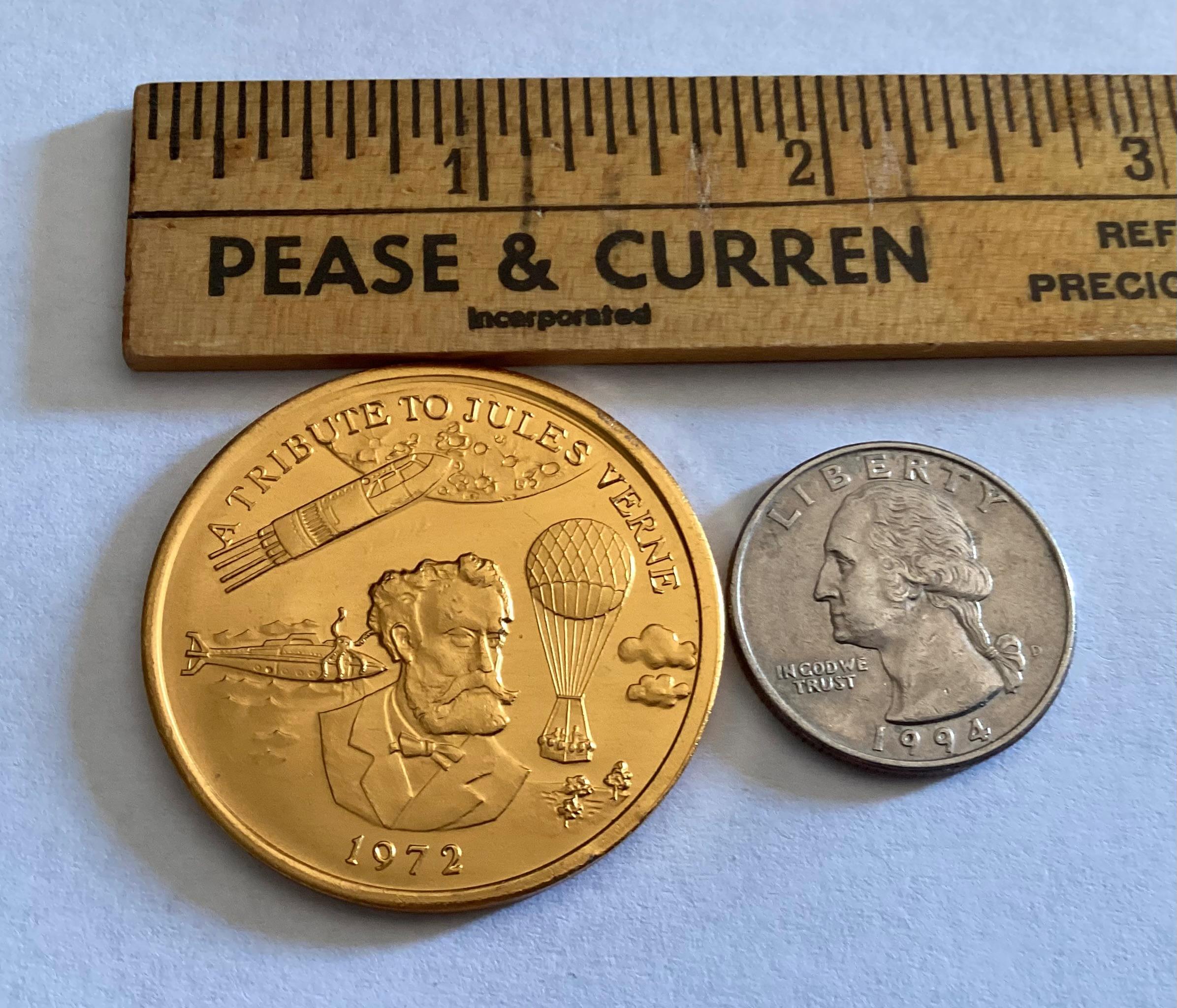 Vintage 1972 Mardi Gras Token 