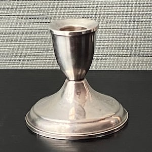 Sterling Weighted Candlestick - Etsy