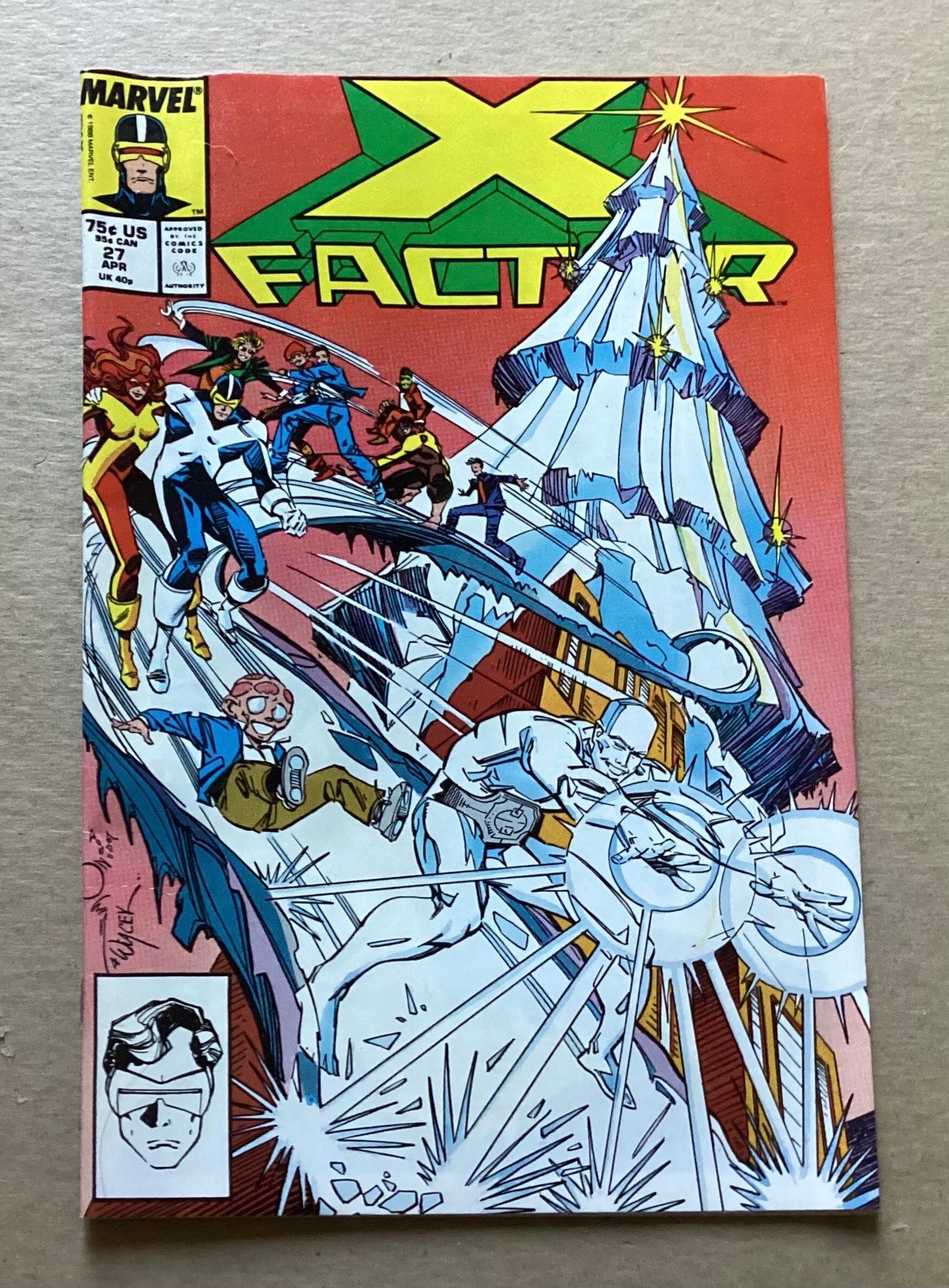 VTG Marvel Comics X-factor Comic Book, No. 27, April 1988 - Etsy