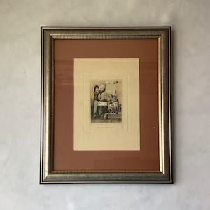 Rare Antique Lithograph by Carle Vernet, Artist: Marie-Antoine Carême