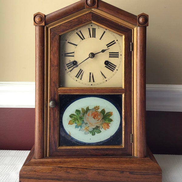 Antique Seth Thomas Clock, Made In USA/ American Clock, Thomaston, CT.