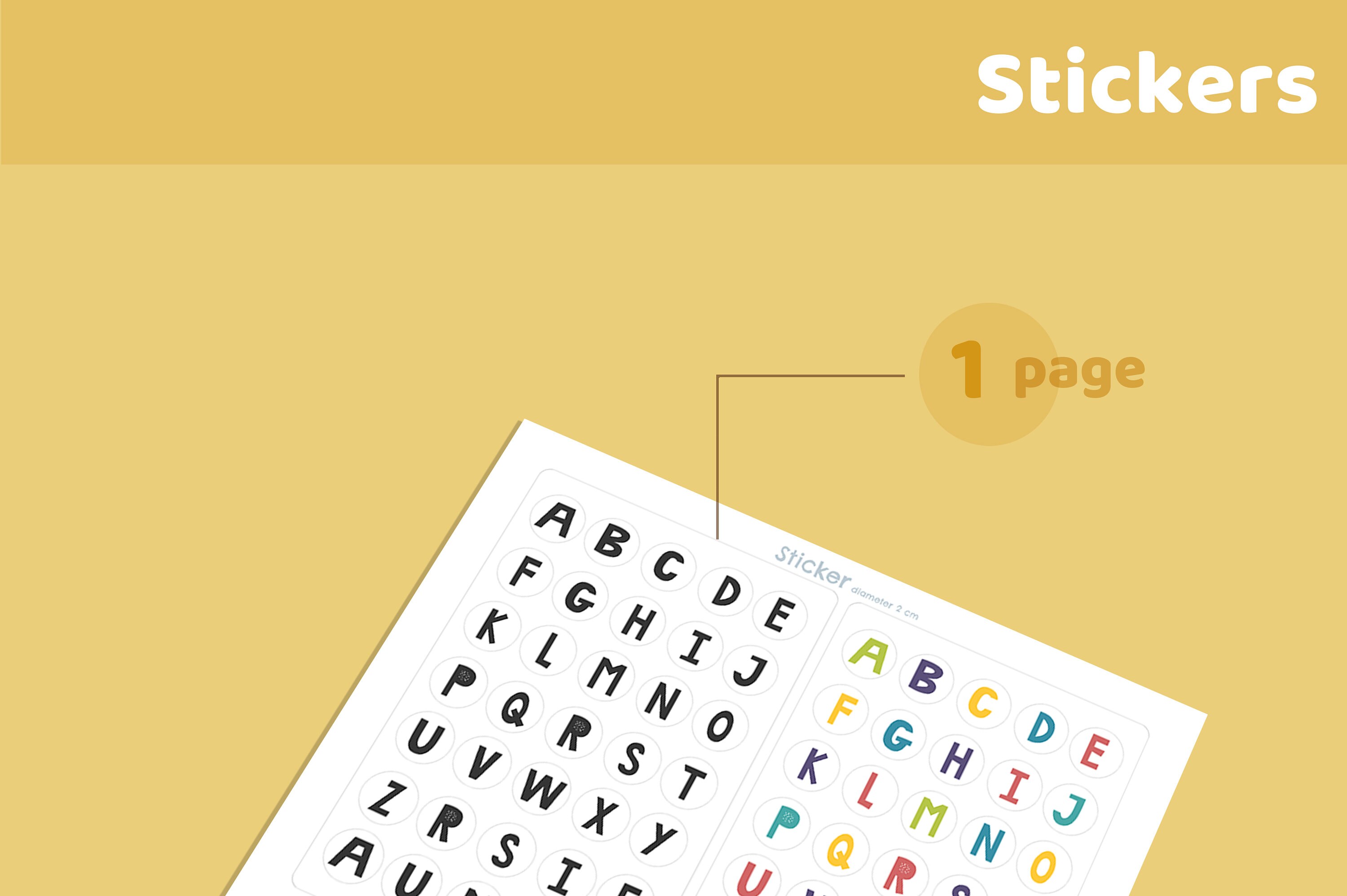 english alphabet letters printables round alphabet letters etsy