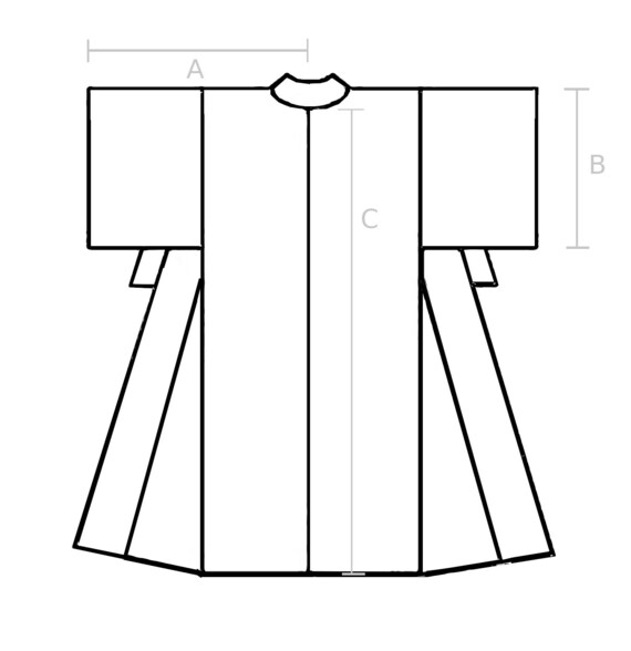 Original kimono from Japan, "komon", silk, salmon… - image 8