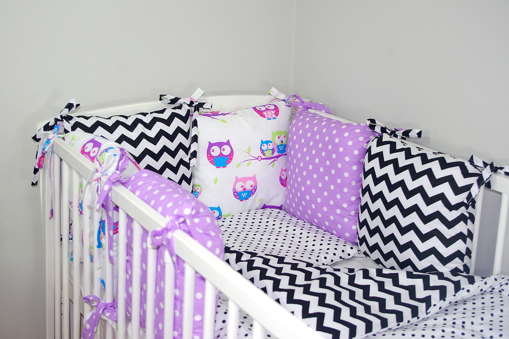 Baby's Comfort Pillow bumper made of 6 cushions Etsy