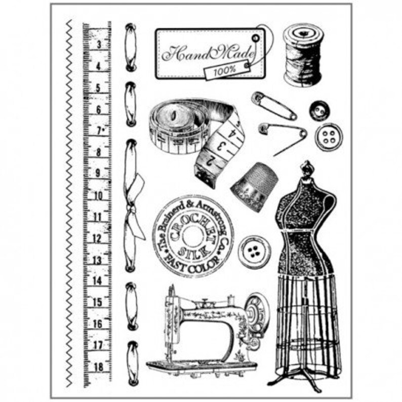 Silicone stamp atelier by Stamperia.