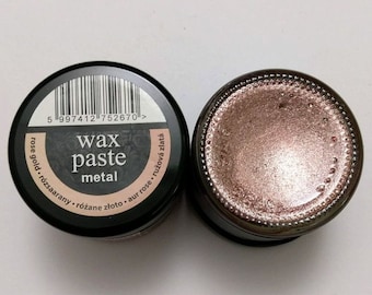 Pentart WAX PASTE 20ml rose gold