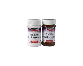 Pentaart. Fineline Cracle Barniz 100ml 2 componentes