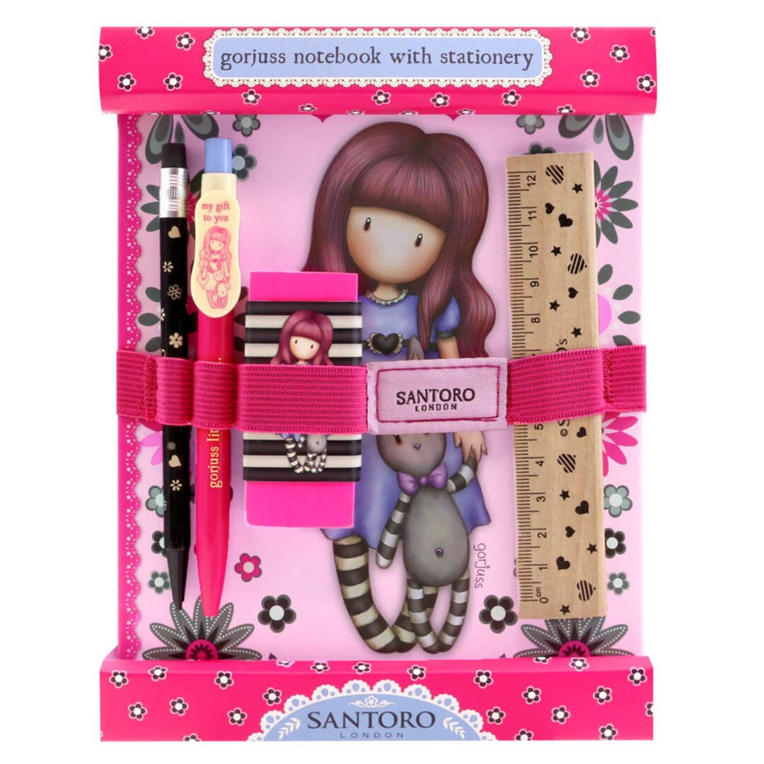 Santoro. School Set_notebook 76 Pages. Gorjuss Fiesta My Etsy