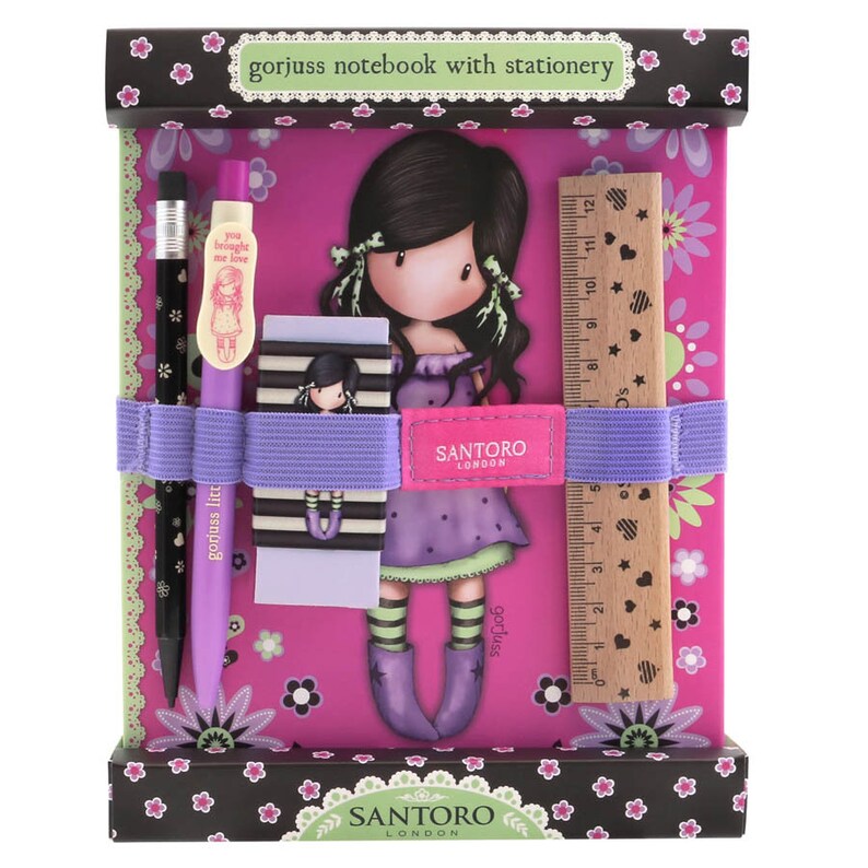 Santoro. Notebook With Accessories Gorjuss Fiesta You Etsy
