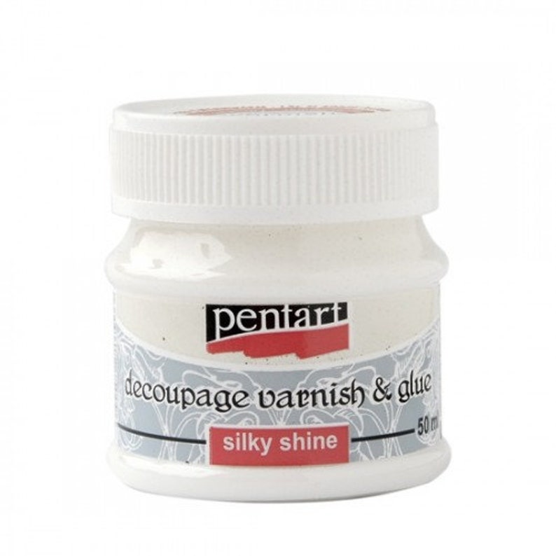 Decoupage adhesive with Varnish 50ml pentart. Etsy