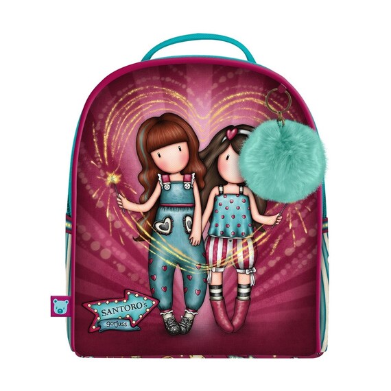 Santoro. Small backpack. Gorjuss Fireworks Etsy.de