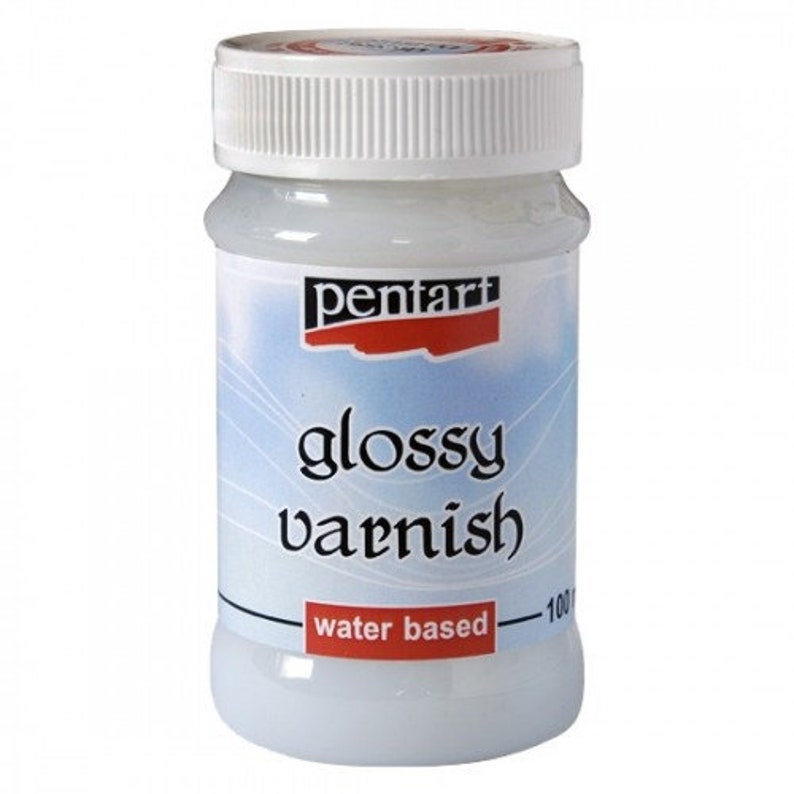 Varnish glossy_ decoupage 100ml Pentart. Etsy