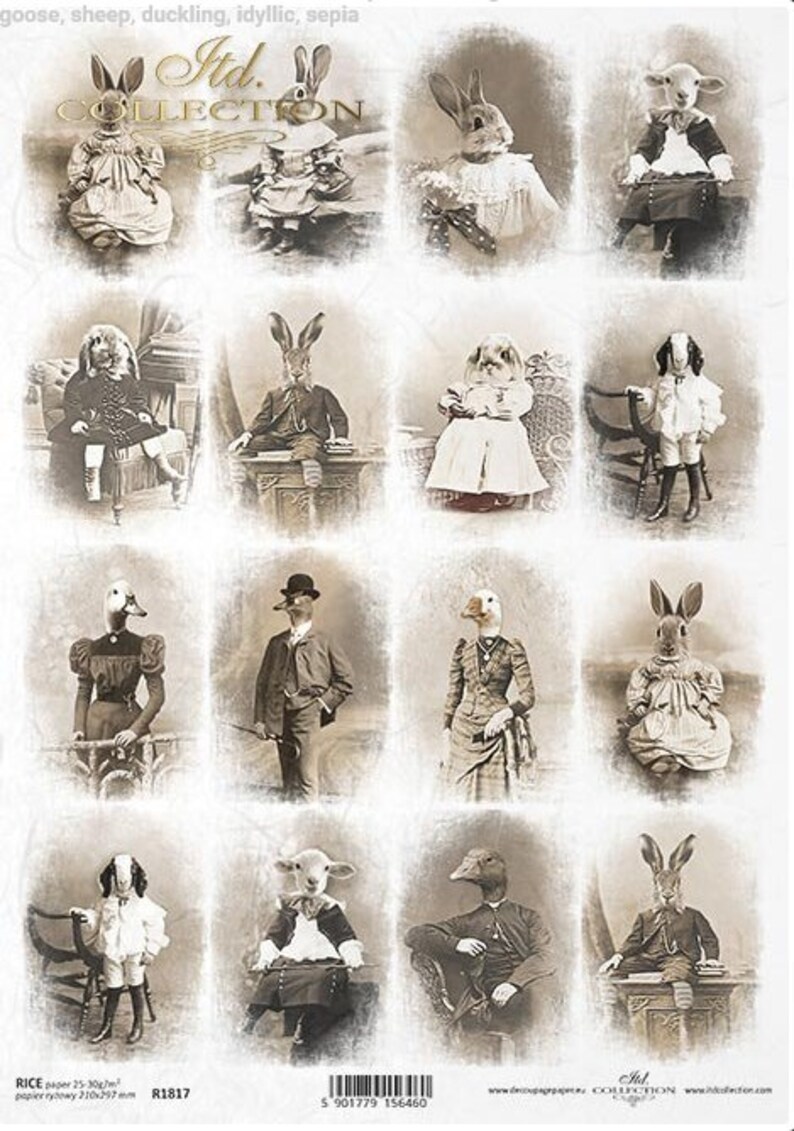 Easter. ITD Collection Set of 3 rice papers