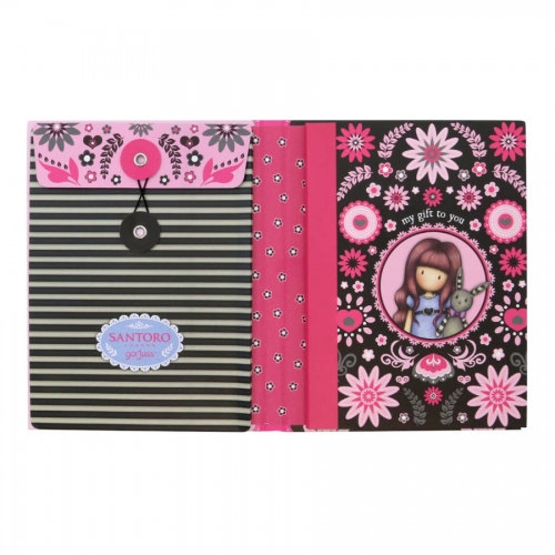 Santoro. School Set_notebook 76 Pages. Gorjuss Fiesta My Etsy