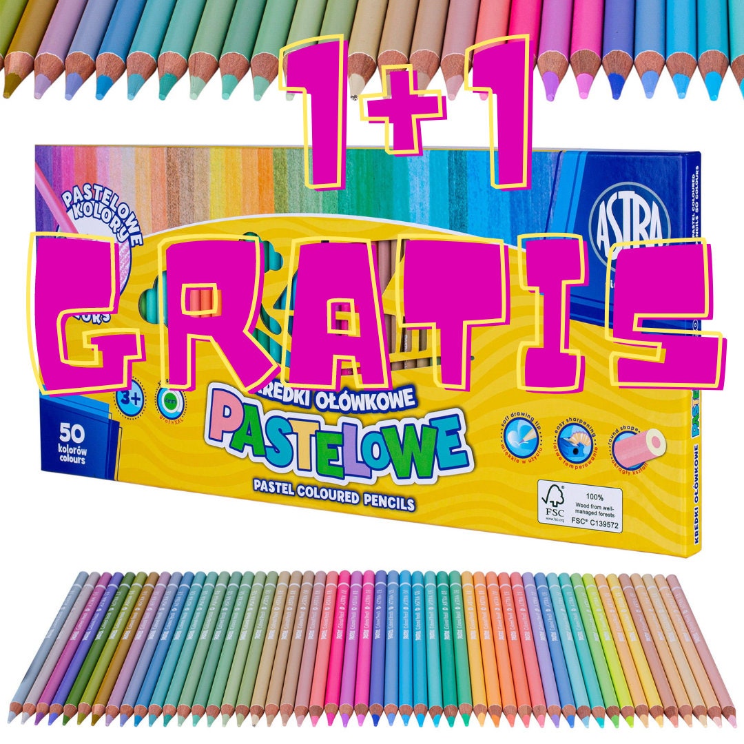 pastelowe pencils