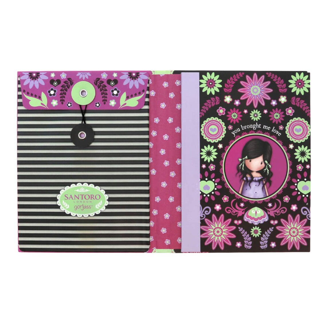Santoro. Notebook With Accessories Gorjuss Fiesta You Etsy