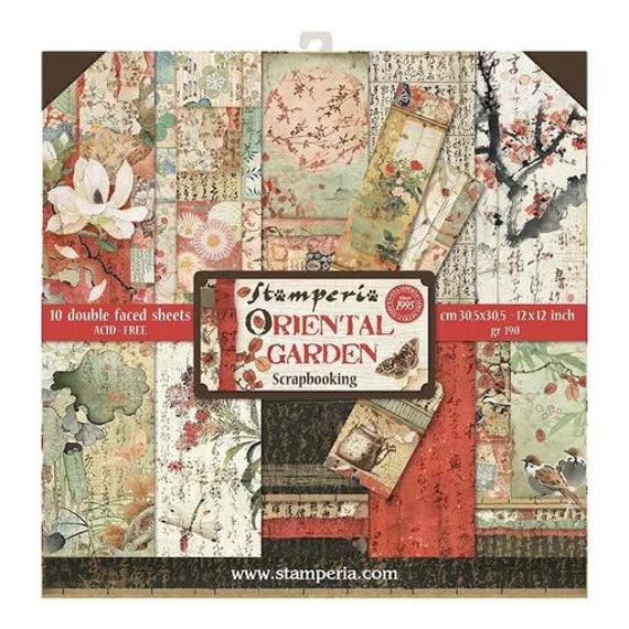 Stamperia 8 x 8 Paper Pad 26 Secrets of India