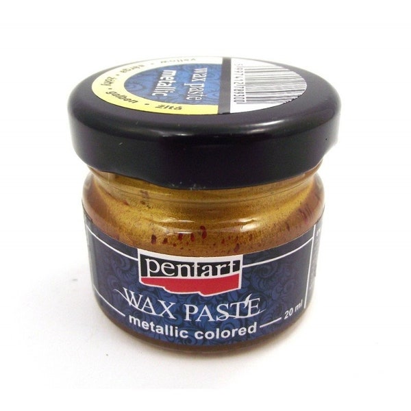 Pentart. Wax paste. Gold. 20ml.