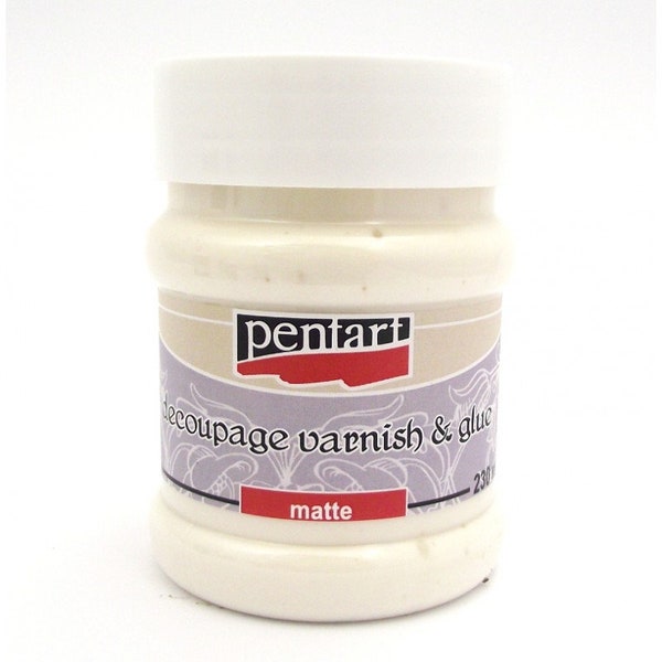 pentra. Adhésif avec Vernis mat 230ml.