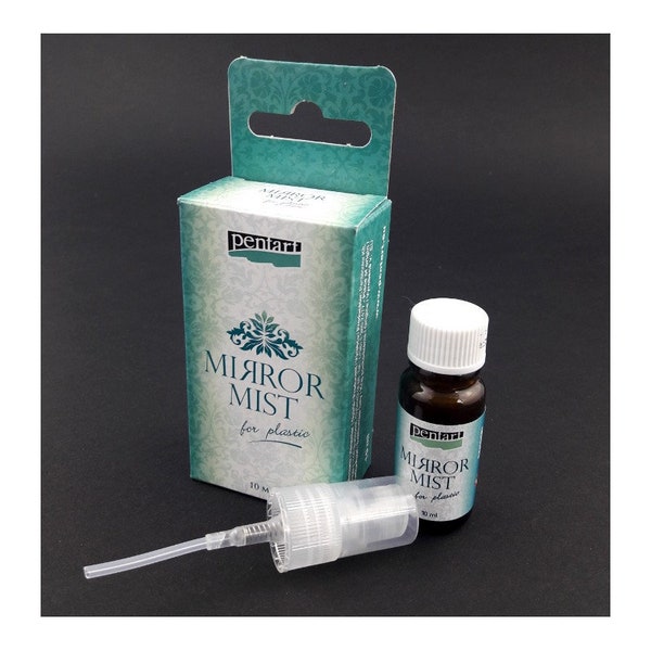 Pentart mirror mist 9ml. Plastic. Mixmedia.