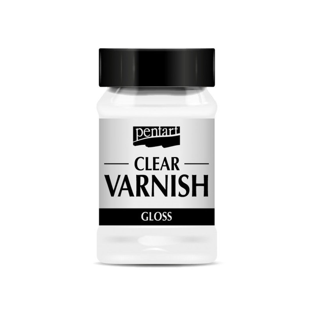 Pentart Solvent Based Varnish Quick Drying 100ml. Gloss. Etsy